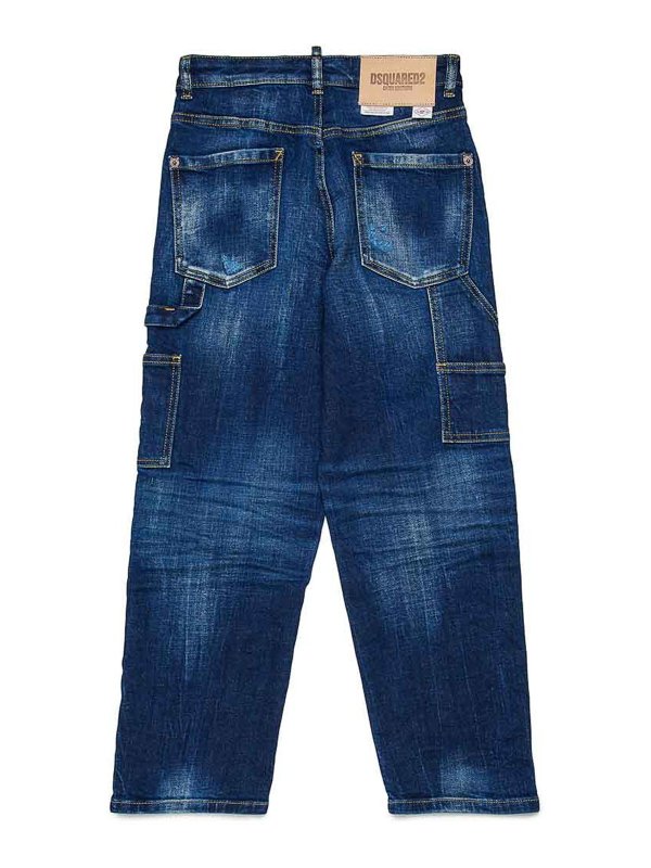 DSQUARED2: Jeans Rectos online - Vaqueros Rectos - Azul