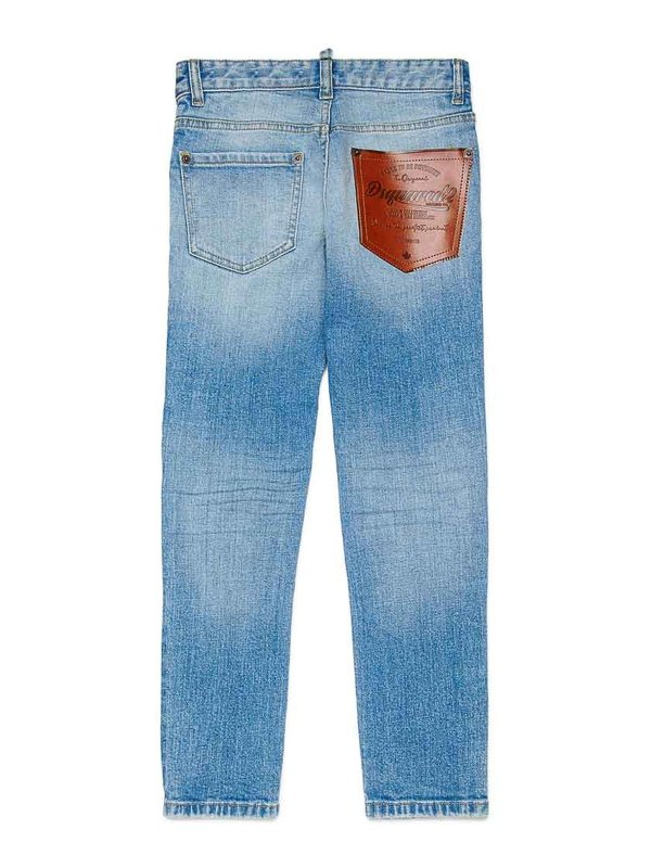 DSQUARED2: Jeans Rectos online - Vaqueros Rectos - Azul