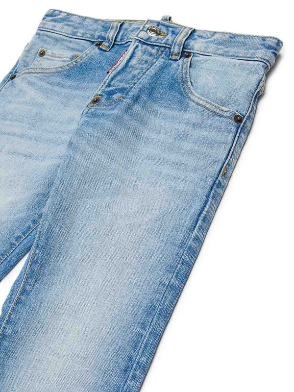 The Best Shops DSQUARED2: Jeans Rectos - Vaqueros Rectos - Azul