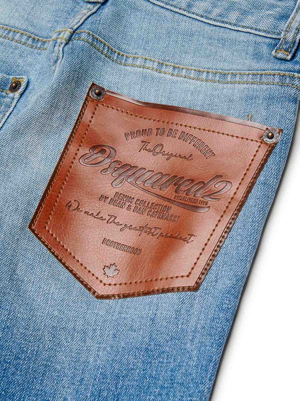 Vaqueros Rectos - Azul shop online: DSQUARED2