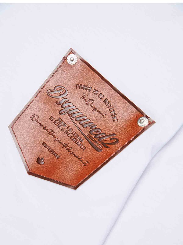 The Best Shops DSQUARED2: T-shirts - T-Shirt - Blanc