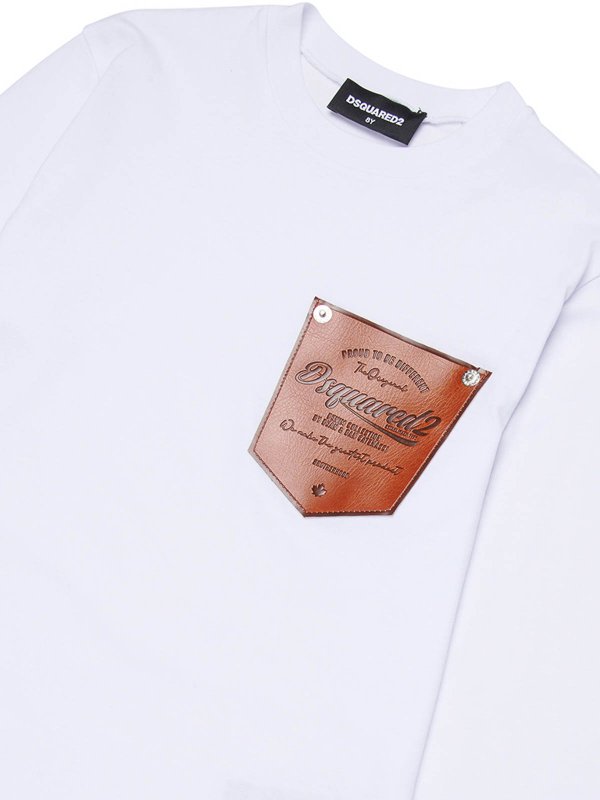 T-Shirt - Blanc shop online: DSQUARED2