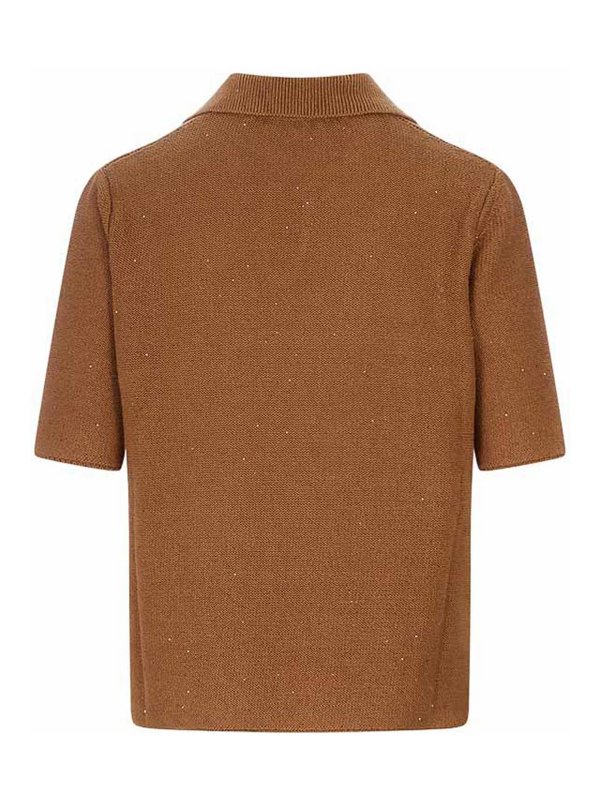 FABIANA FILIPPI: Rollkragenpullover  und Polo-Ausschnitt online - Rollkragenpullover - Braun