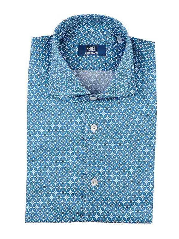 FEDELI: Camisas - Camisa - Azul