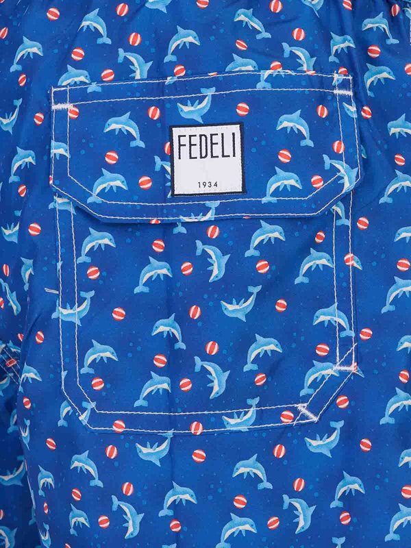 Boxers De Baño - Azul shop online: FEDELI