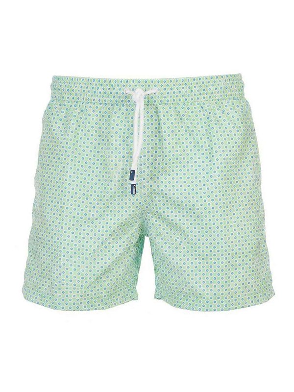 FEDELI: Bañadores y boxer de baño - Boxers De Baño - Verde