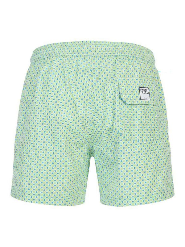 FEDELI: Bañadores y boxer de baño online - Boxers De Baño - Verde