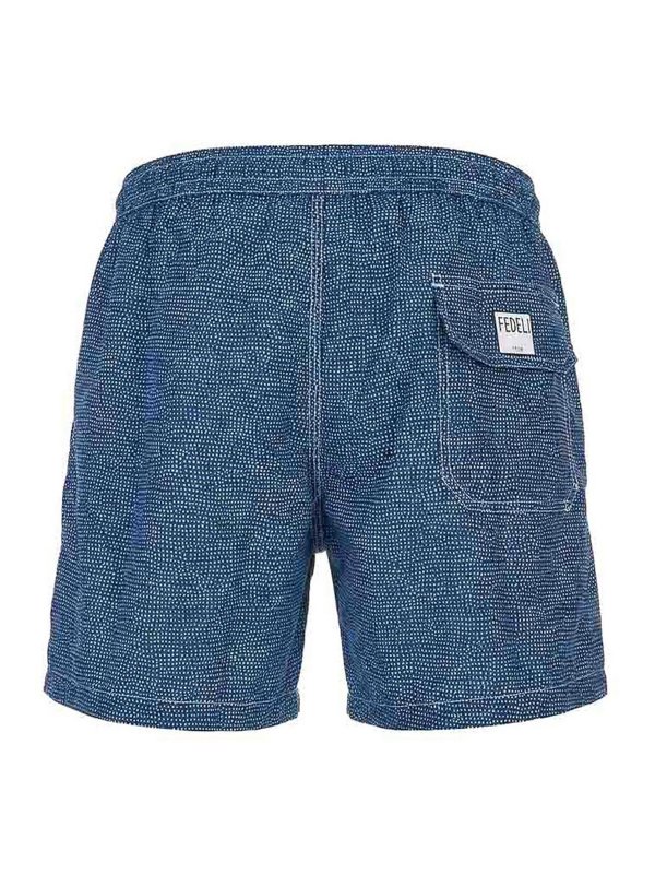 FEDELI: Bañadores y boxer de baño online - Boxers De Baño - Azul