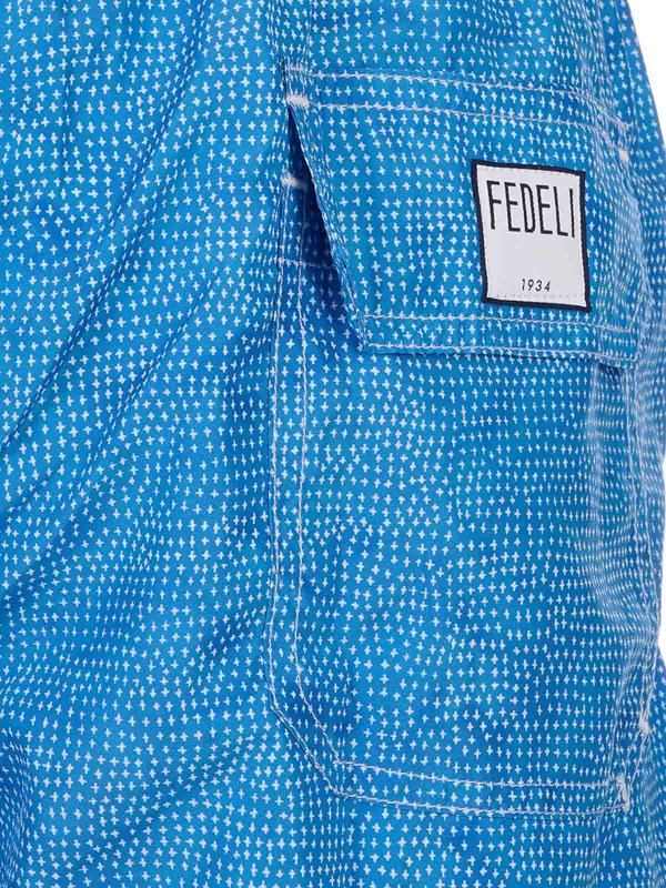 The Best Shops FEDELI: Badeanzüge und Badehosen - Badehose - Blau