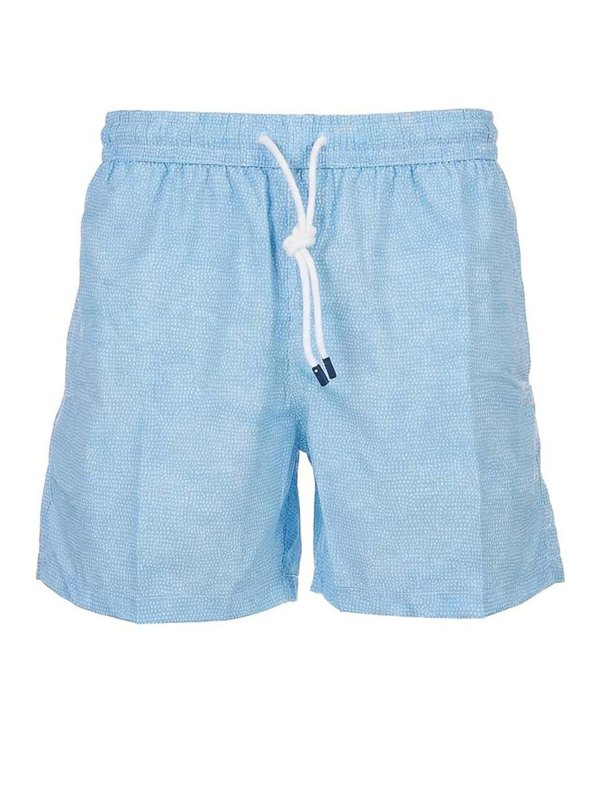 FEDELI: Badeanzüge und Badehosen - Badehose - Blau