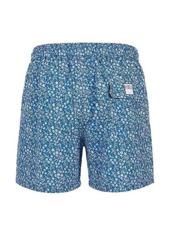 FEDELI: Bañadores y boxer de baño online - Boxers De Baño - Azul
