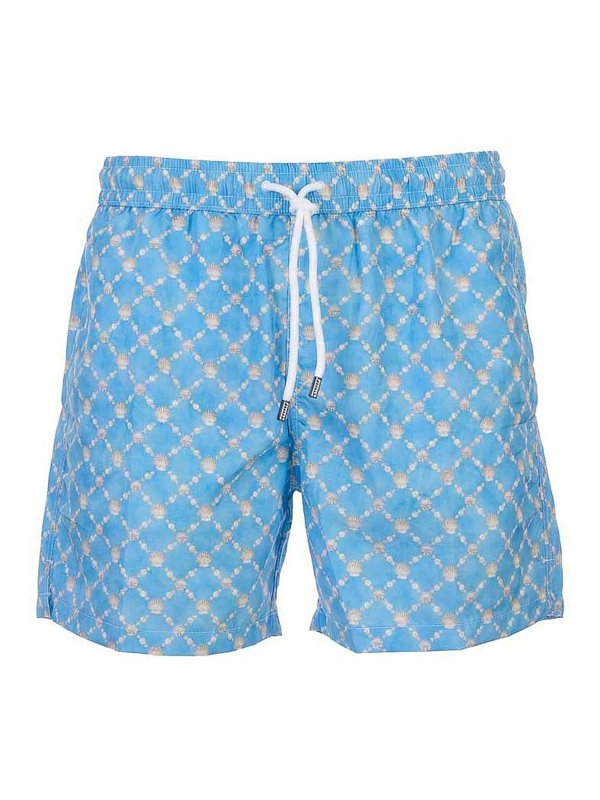 FEDELI: Bañadores y boxer de baño - Boxers De Baño - Azul