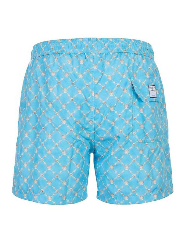 FEDELI: Bañadores y boxer de baño online - Boxers De Baño - Azul