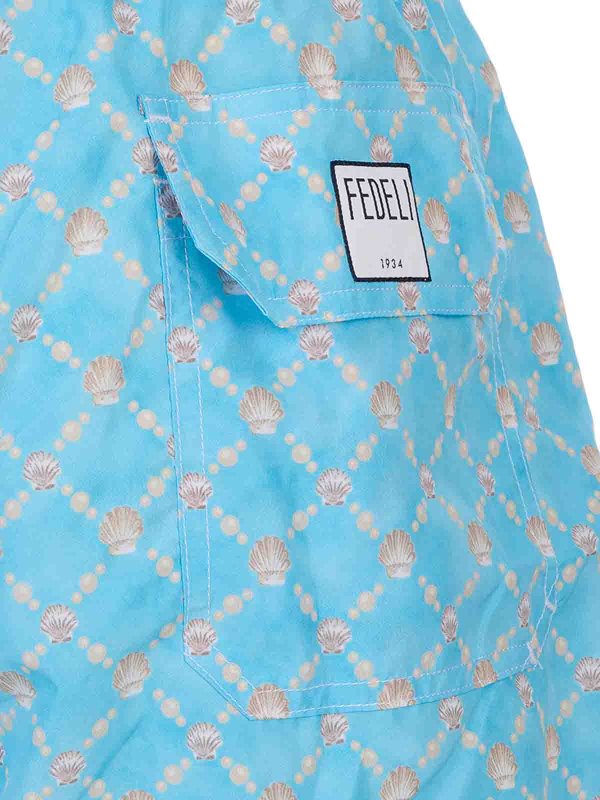 Boxers De Baño - Azul shop online: FEDELI