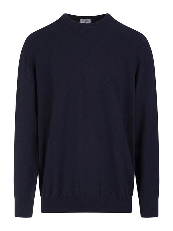 FEDELI: crew necks - Arg Slim Ml Ch