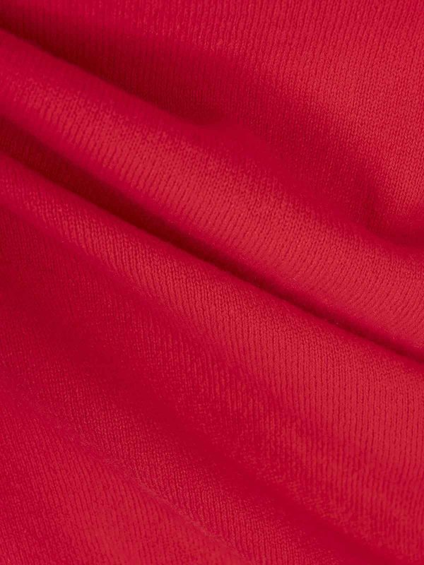 The Best Shops FEDELI: Suéteres con cuello pico - Suéter Cuello Redondo - Rojo
