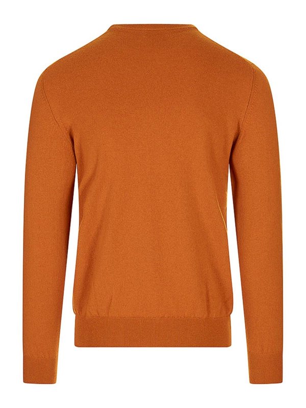 FEDELI: Suéteres con cuello pico online - Suéter Cuello Redondo - Naranja