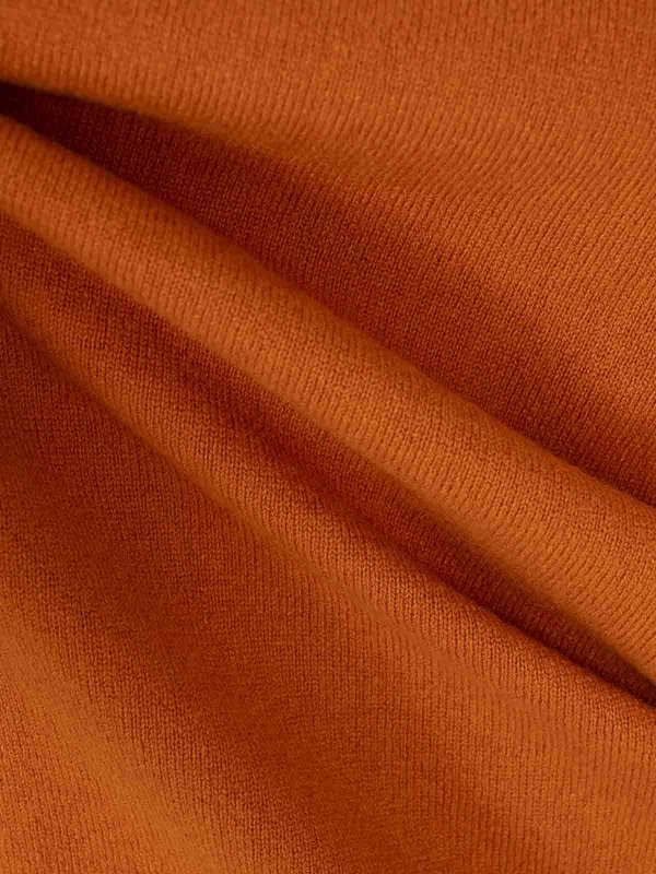 The Best Shops FEDELI: Suéteres con cuello pico - Suéter Cuello Redondo - Naranja