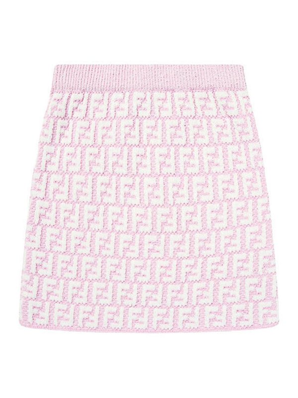 Fendi Jr: ニーレングススカート＆ミディ丈 online - 膝丈/ミディスカート - ピンク