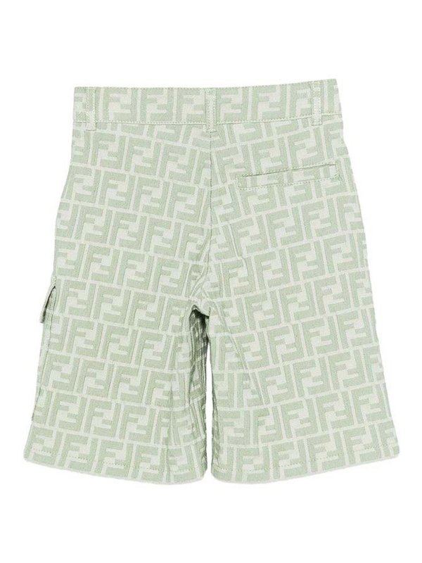 Fendi Jr: pantaloni shorts online - Bermuda