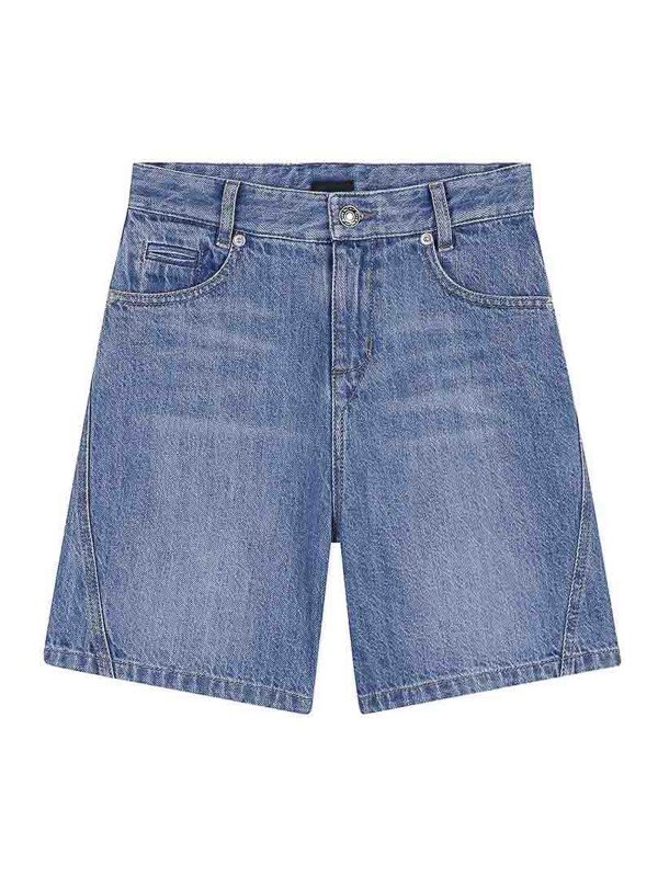 GIVENCHY: Hosen Shorts - Shorts - Blau