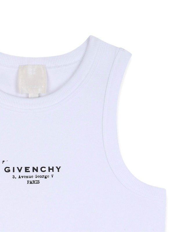 The Best Shops GIVENCHY: Tops y camisetas sin mangas - Top - Blanco