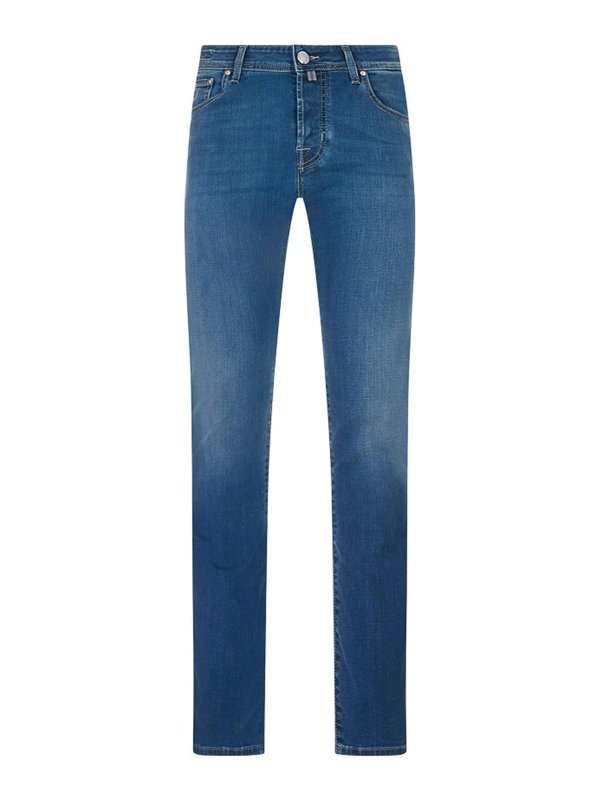 JACOB COHEN: Jeans Rectos - Vaqueros Rectos - Azul