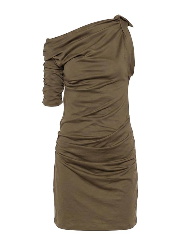 JACQUEMUS: short dresses - The Mini Robe Drapeado