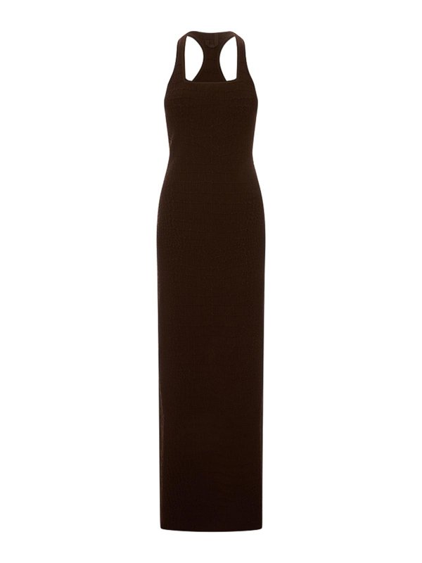 JACQUEMUS: Robes courtes - Robe Courte - Marron