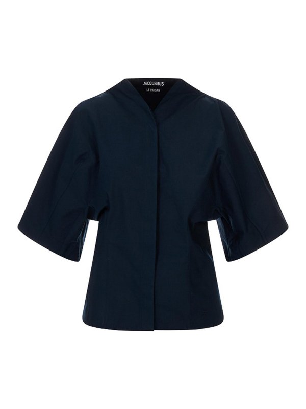 JACQUEMUS: Camisas - Camisa - Azul