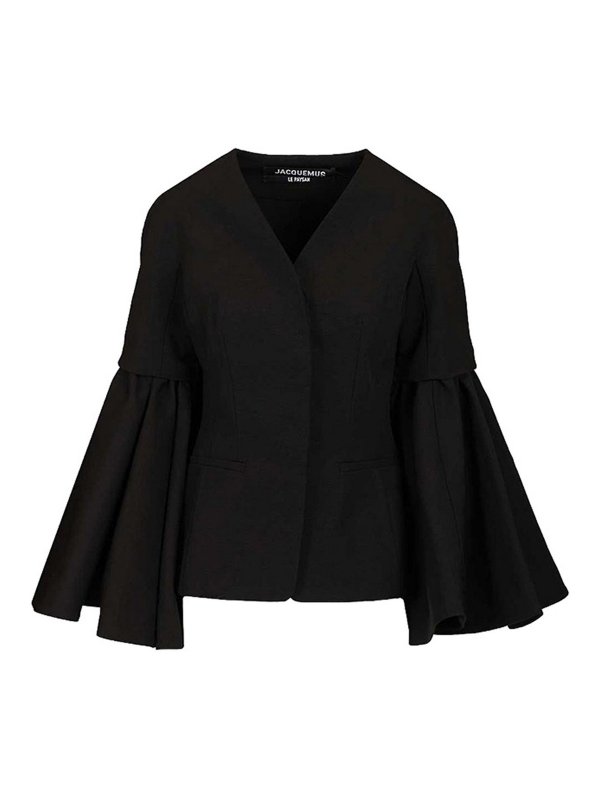 JACQUEMUS: casual jackets - The Paysan Robe