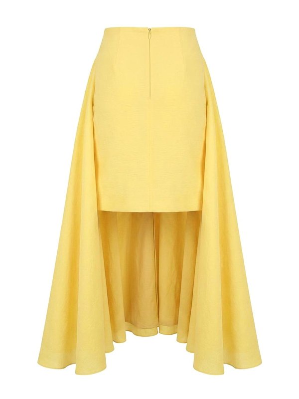 JACQUEMUS: Knielange und Midi Röcke online - Midirock - Orange