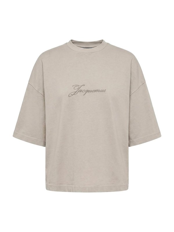 JACQUEMUS: T-shirts - T-Shirt - Braun