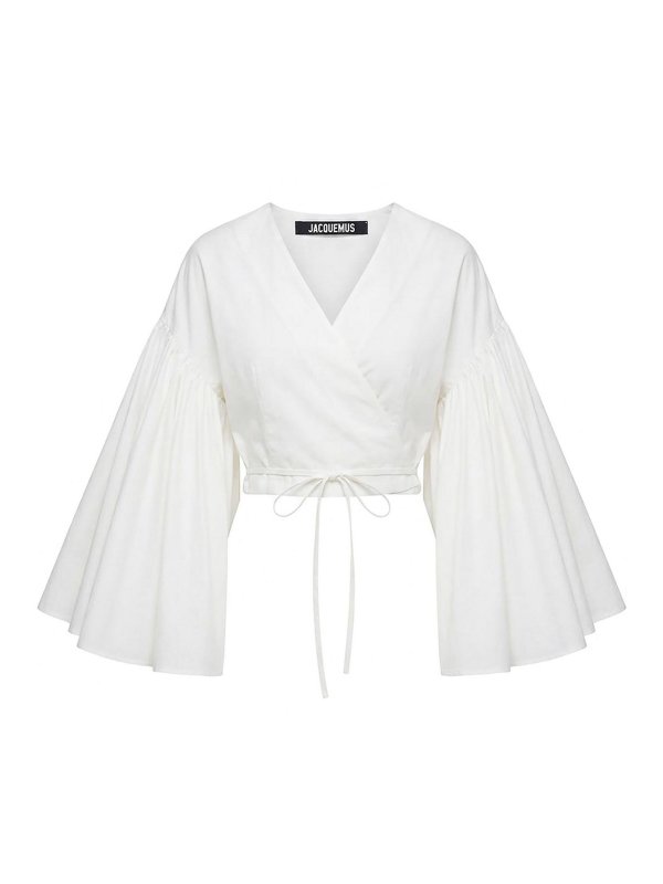 JACQUEMUS: Tops & Tank tops - Paysan Core Caches