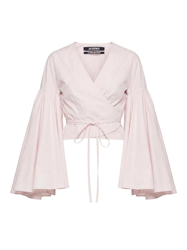 JACQUEMUS: Tops & Tank tops - Paysan Core Caches