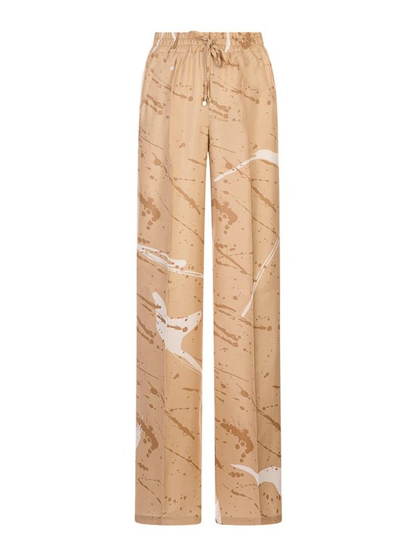 KITON: Pantalons casual - Pantalons Décontractés - Marron