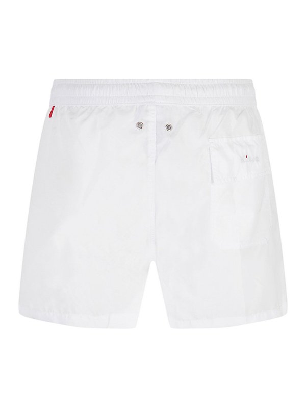 KITON: Shorts de bain online - Short De Bain - Blanc