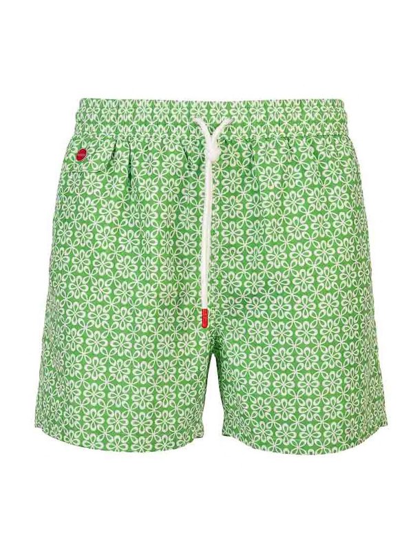 KITON: Shorts de bain - Short De Bain - Vert