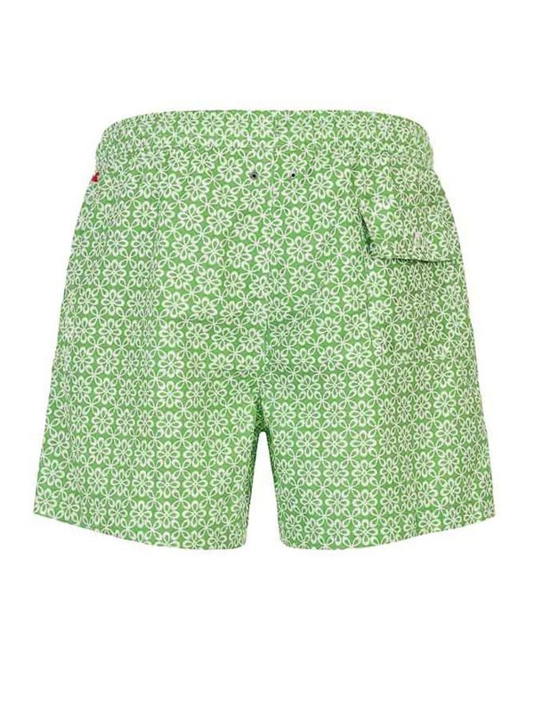 KITON: Shorts de bain online - Short De Bain - Vert