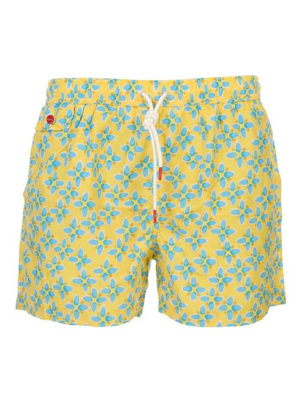 KITON: Badeanzüge und Badehosen - Badehose - Grün