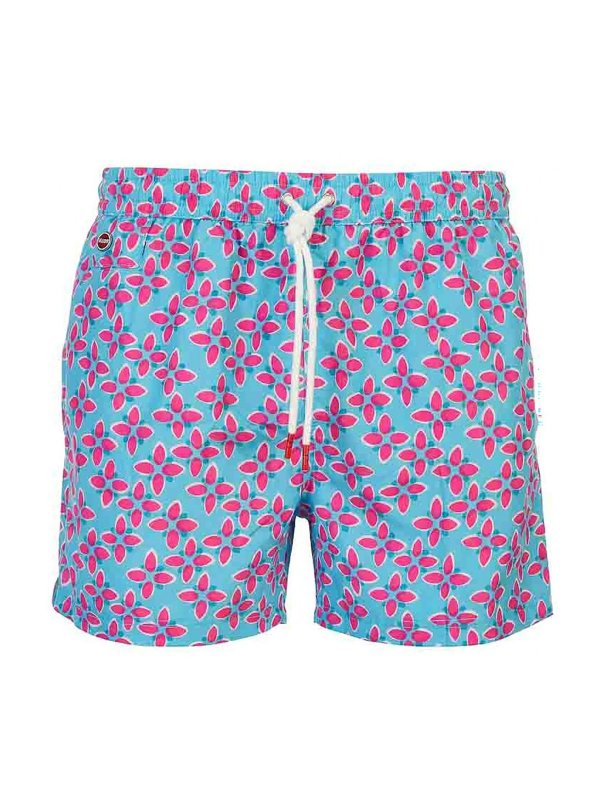 KITON: Shorts de bain - Short De Bain - Multicolore