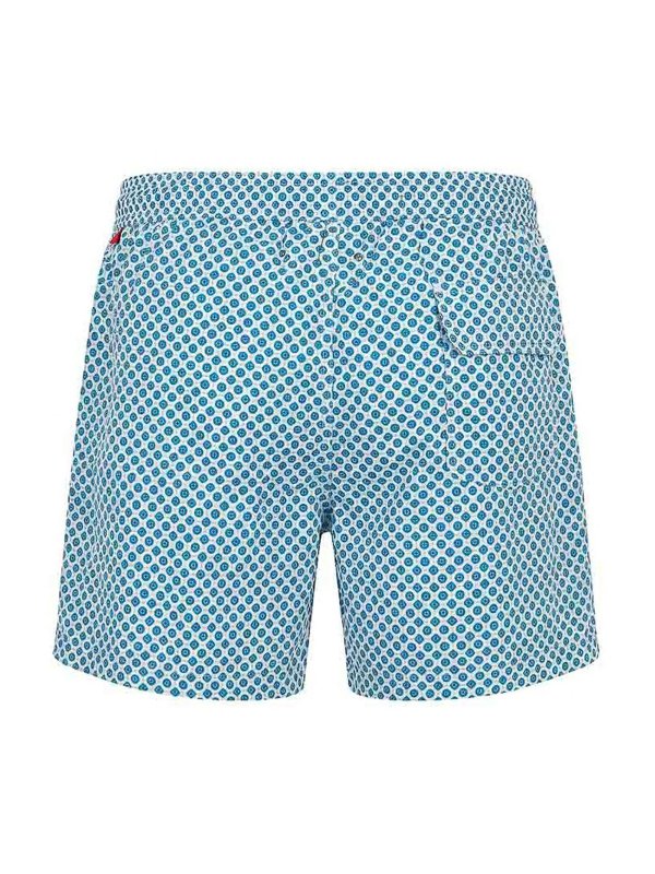 KITON: Shorts de bain online - Short De Bain - Bleu