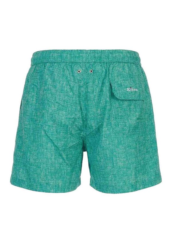 KITON: Badeanzüge und Badehosen online - Badehose - Grün