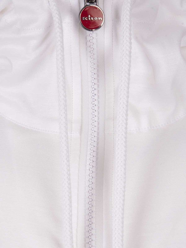 The Best Shops KITON: Sweatshirts und Pullover - Sweatshirt - Weiß