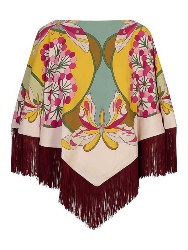 LA DOUBLEJ: Tops & Tank tops online - Reversible Mini Poncho Top