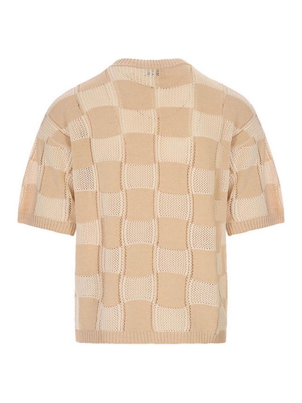 LANEUS: t-shirts online - Knitted Tshirt