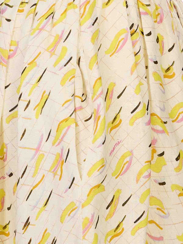 Jupe Midi - Orange shop online: Marni