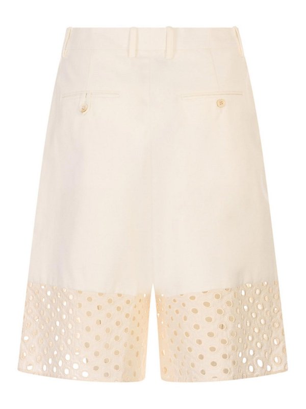 Marni: Casual Hosen online - Casual Hose - Weiß