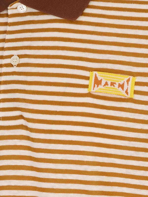 The Best Shops Marni: ポロシャツ - ポロシャツ - オレンジ