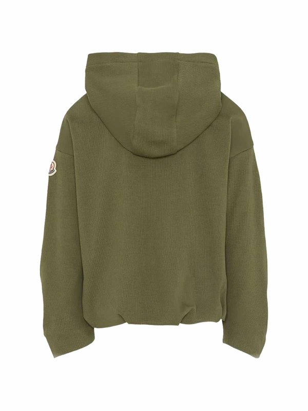 MONCLER: Sweatshirts & Pulls online - Sweat-Shirts - Vert
